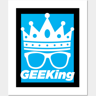 GEEKing SUPReme (bleu) Posters and Art